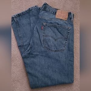 *Levi's 559 relaxed straight 36x32 mens blue jeans